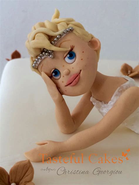 Ball And Chain Funny Bride And Groom Wedding Cake Topper Tasteful Cakes By Christina Georgiou