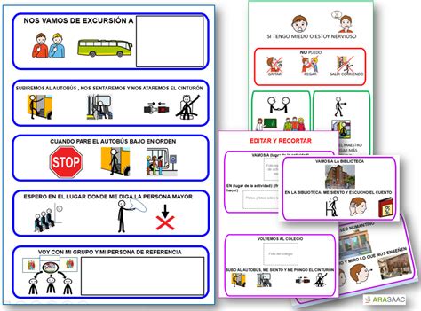 Cuaderno De Anticipaci N Excursi N Arasaac Materiales Caa