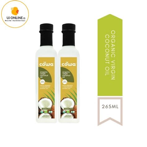 COWA Organic Virgin Coconut Oil Minyak Kelapa Dara Organik 265ml