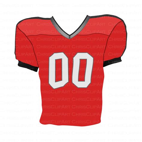 Football Jersey Svg Football Svg Football Clipart Football Etsy