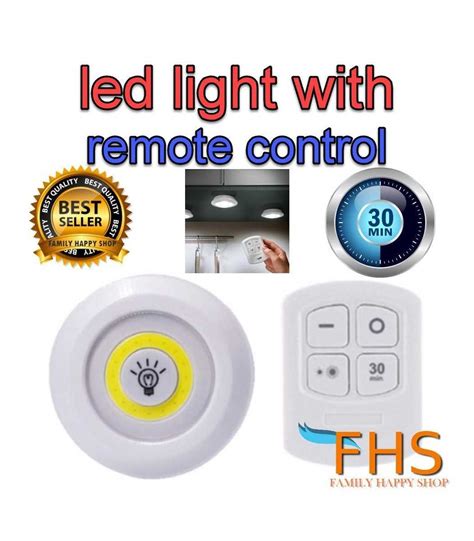 LED Light with Remote Controlled remote