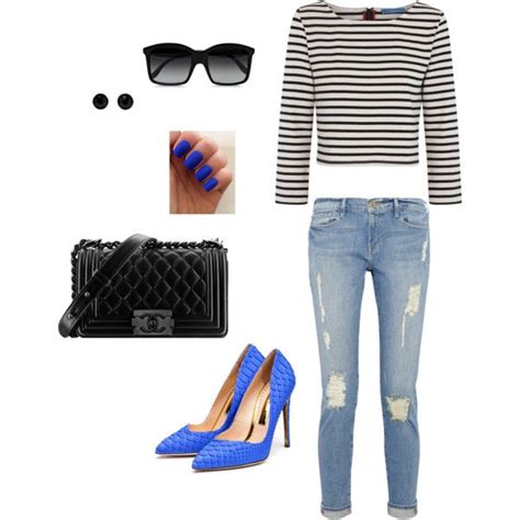 Blue Lover Polyvore Image Blue Outfits Fashion Moda Suits Fashion