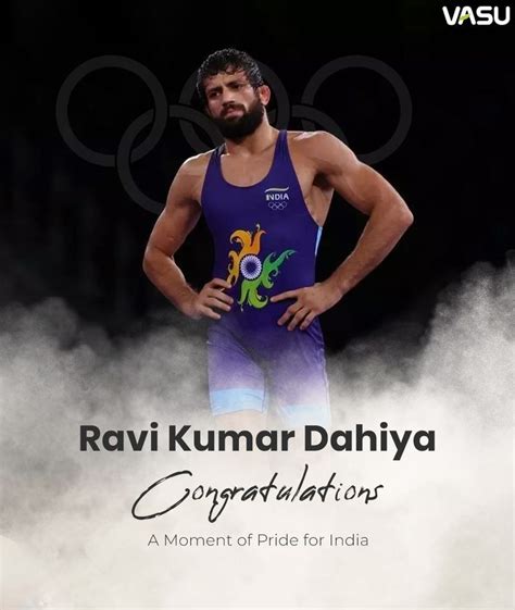 Congratulations to Ravi Kumar Dahiya | Olympic wrestling, India win ...