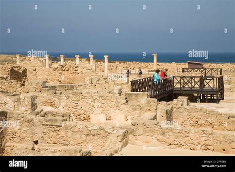 Roman ruins in the Archaeological Park, Paphos, Cyprus Stock Photo - Alamy