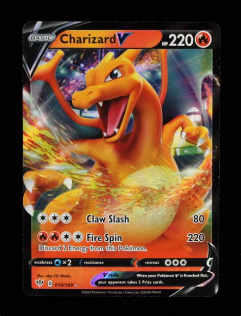 Charizard Pokemon Sword And Shield Darkness Ablaze Pristine