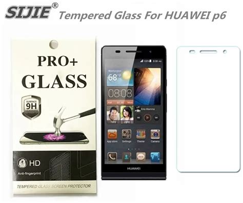 Tempered Glass For HUAWEI P6 Ascend P6 U00 Screen Protective Cover