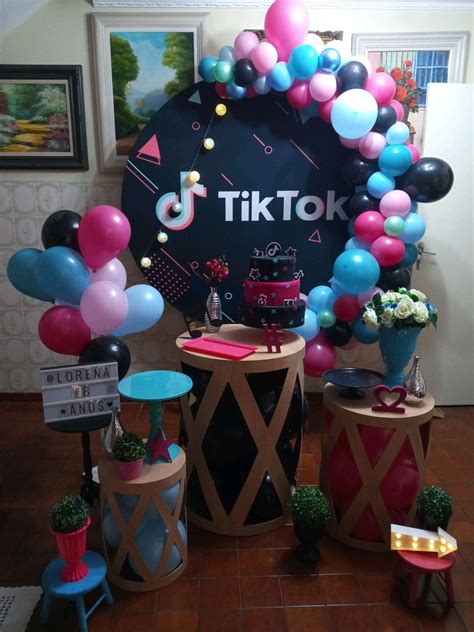 Mesa De Decora O Tik Tok No Elo Colorindo O Mundo Buffet