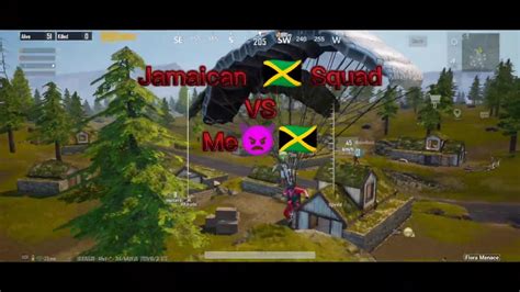 Jamaican Squad👹🇯🇲 Vs Me👿🇯🇲pubg Mobile Youtube