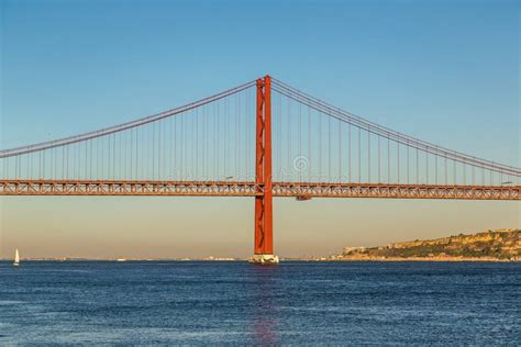 Rail Bridge in Lisbon, Portugal Stock Photo - Image of road, modern: 190370462