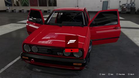 FORZA MOTORSPORT 7 VW GOLF MK2 GTI YouTube