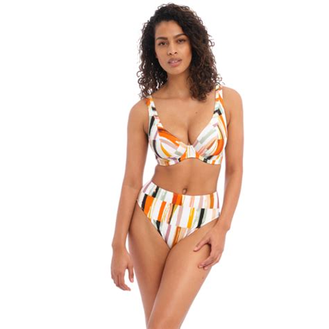 Freya Bademode Shell Island Hohe Bikini Hose Multi Annadiva