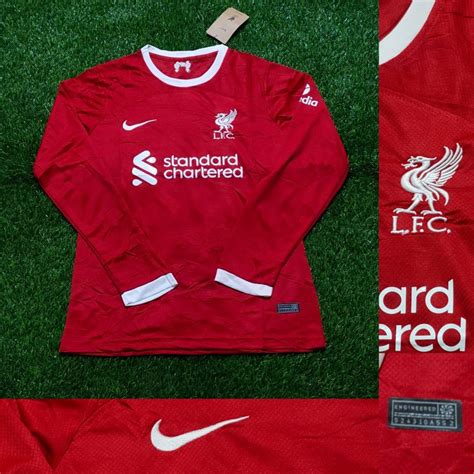 Jual Jersey Longsleeve Liverpooll Home Grade Ori Impor Baju