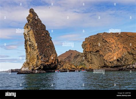 Pinnacle Rock, Bartholomew Island, Galapagos Islands, Ecuador Stock Photo - Alamy