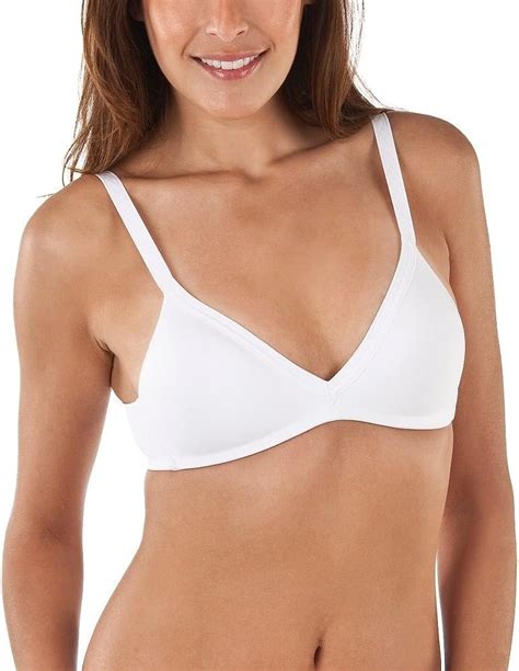 Warners Simply Perfect Womens Invisible Wire Free Bra Ta 4011 At Amazon Womens Clothing Store