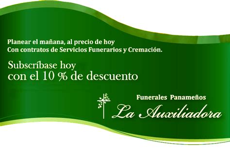 Contratos Funeraria La Auxiliadora