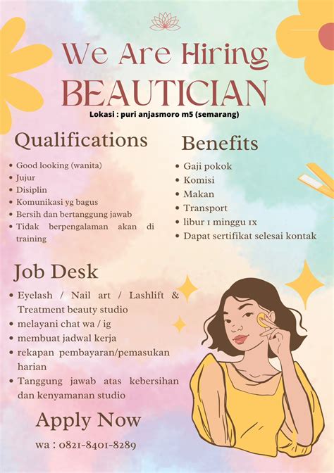 Lowongan Kerja Beautician Di Laluna Beauty Bar Lokersemar Id