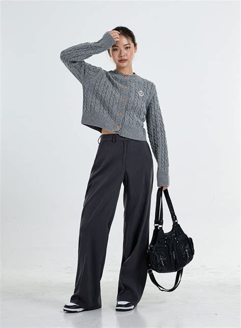 Basic Wide Tailored Pants Co06 Fashion Outfits Casual Style Outfits Fashion