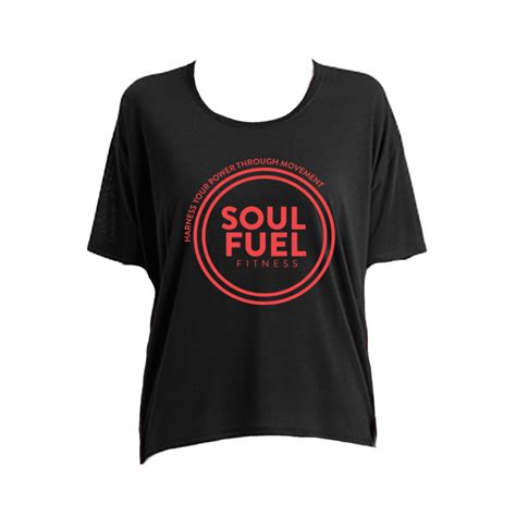 Soul Fuel Black T Shirt Soul Fuel Fitness