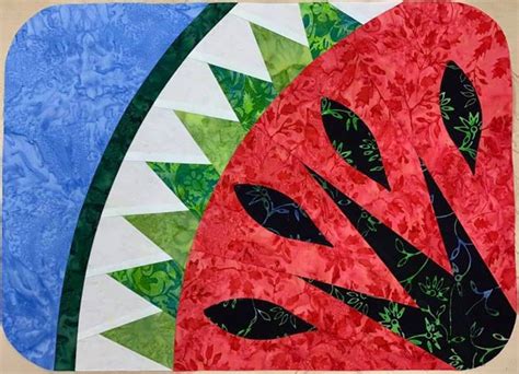 Watermelon Placemats Quiltworx Made By CI Kelly Grant Judy