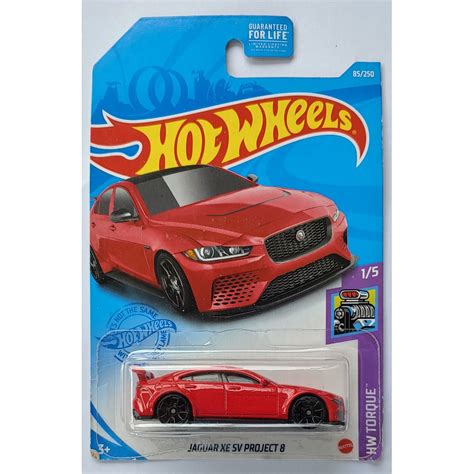 Xe mô hình tỉ lệ 1 64 Hot Wheels T 26 Jaguar XE SV Project 8 đỏ Shopee Việt Nam