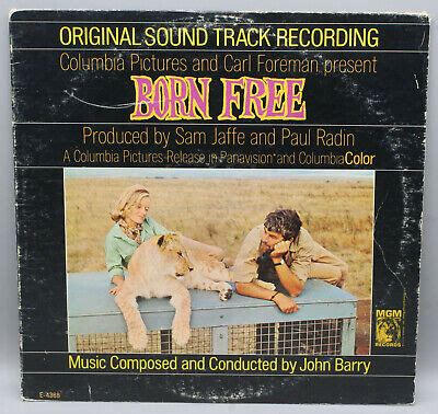 Born Free - Original Soundtrack - MGM Records 1966 | eBay