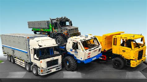 Truck Filled With Orbizes Lego Technic Youtube