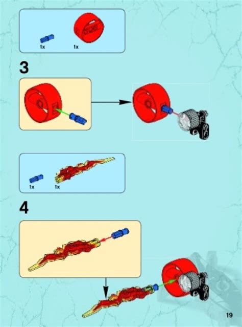 LEGO 44018 FURNO Jet Machine Instructions HERO Factory Invasion From