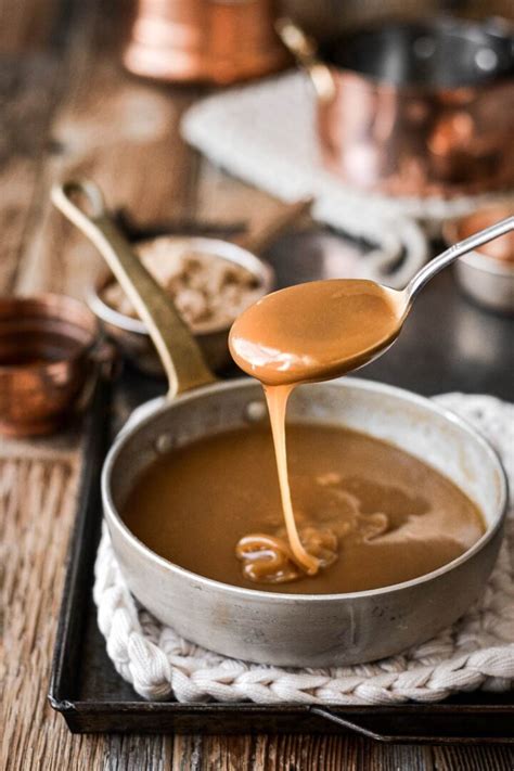 Bourbon And Brown Sugar Toffee Sauce Curly Girl Kitchen