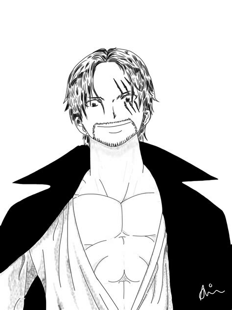 Shanks One Piece By Accelerator 001 On Deviantart