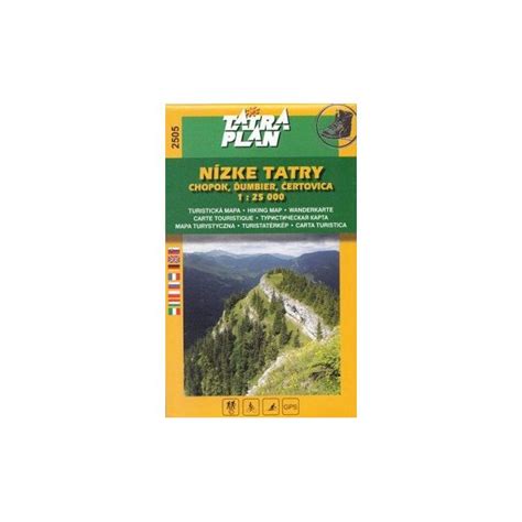 Mapa Nizne Tatry Chopok Dumbier 1 25 000 Tatra Plan Trekmondo