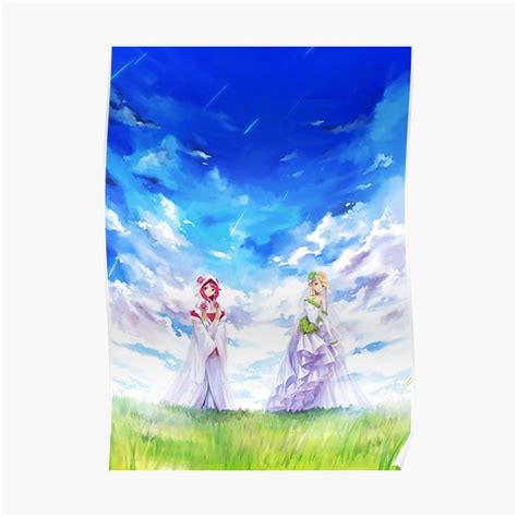 Xenoblade 2 Pyra And Mythra Wedding Dress Ver Poster For Sale By