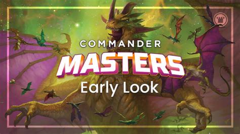 Commander Masters Early Look