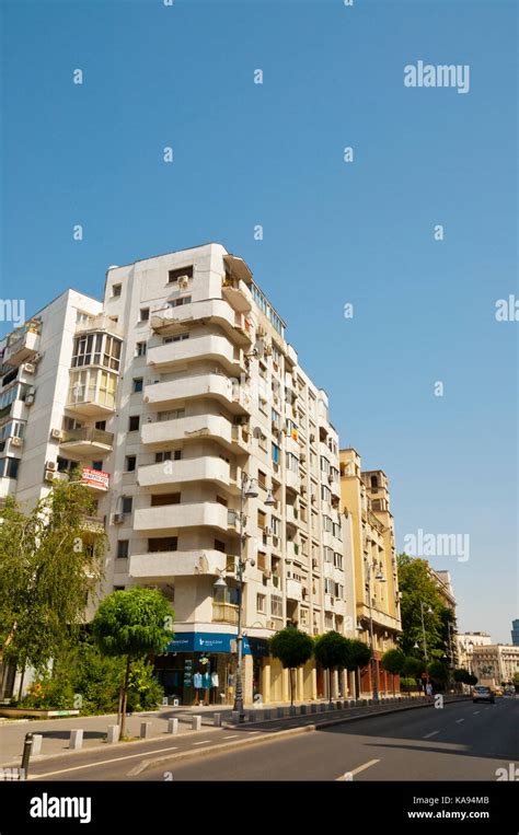 Calea Victoriei, Bucharest, Romania Stock Photo - Alamy