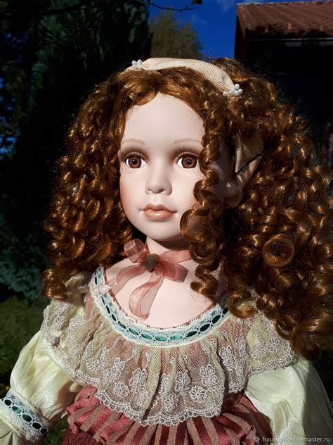 Collectible Porcelain Doll Golden Autumn From Adele Creation заказать