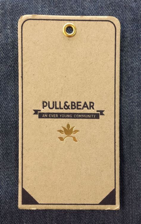 Pullandbear Hangtag Hang Tags Clothing Tags Hang Tags Clothing