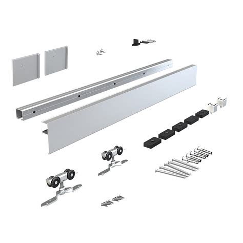 Buy Jubest Ft Barn Door Sliding Hardware Track Kit Aluminium Alloy