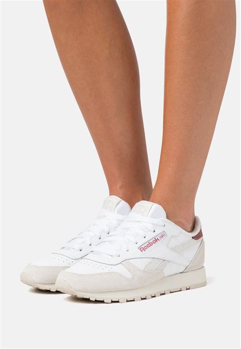 Reebok Classic Classic Leather Tenisky Footwear White Chalk Sedona Rose Bílá Zalando Cz