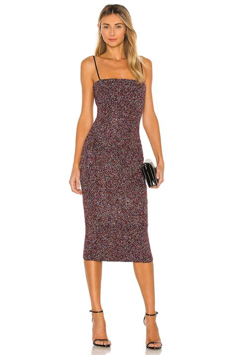 Elliatt Rosalia Midi Dress In Multi Revolve