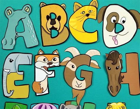 Print And Craft The Cutest Animal Alphabet Puppets Moms And Crafters