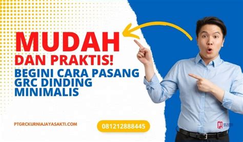 memasang grc dinding minimalis pt grc kurnia jaya sakti