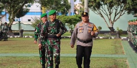 Kapolres Kubar Hadiri Apel Gelar Pasukan Kesiapan Pengamanan Pemilu