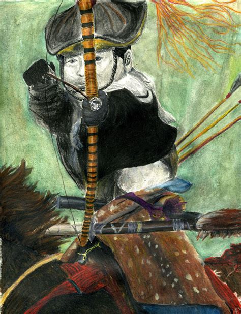 Japanese Archer By Arbre On Deviantart