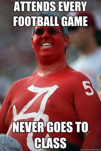 10 Funniest Alabama Football Memes Of All Time Athlon Sports