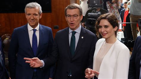 Núñez Feijóo y Rueda arroparán a Díaz Ayuso en el congreso del PP