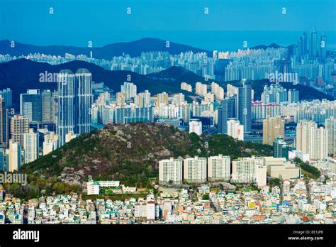 City skyline, Busan, South Korea, Asia Stock Photo - Alamy