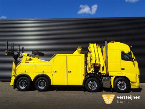 Volvo FH 520 8x4 CRANE ABSHLEPP RECOVERY TOWTRUCK Versteijnen