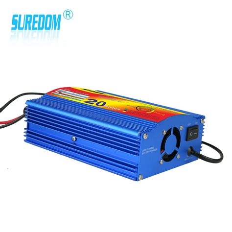 20a 12v Full Automatic Electric Car Battery Charger Car Battery ...