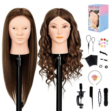 Amazon Mysweety Mannequin Head With Human Hair Real Hair