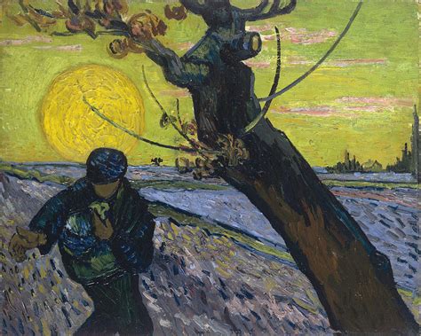 Sower With Setting Sun 1888 01 Painting By Vincent Van Gogh