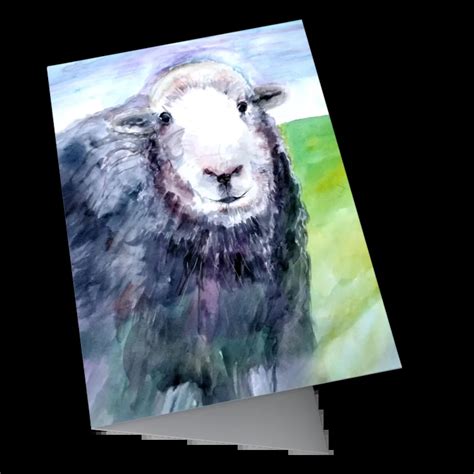 Hazel The Herdwick Pam Wakefield Fine Art Card New Art Gallery